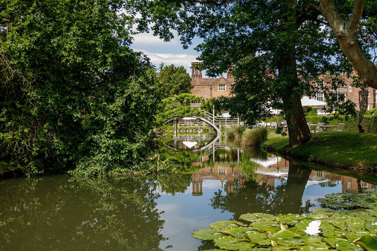 The Moat at Great Fosters