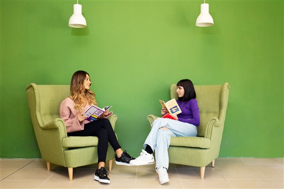 sala de lectura