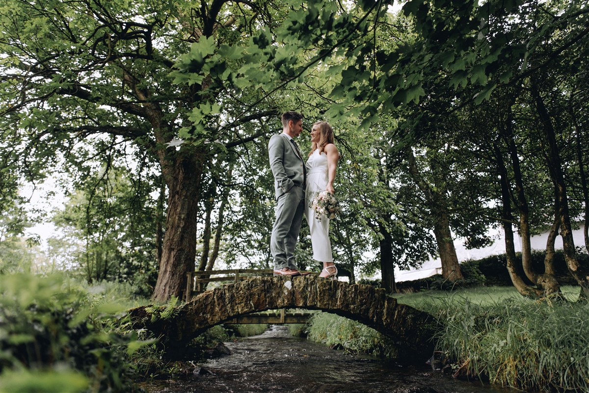 Endless photo opportunities in the grounds at Farlam Hall