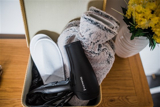 We have tried to make your stay home from home