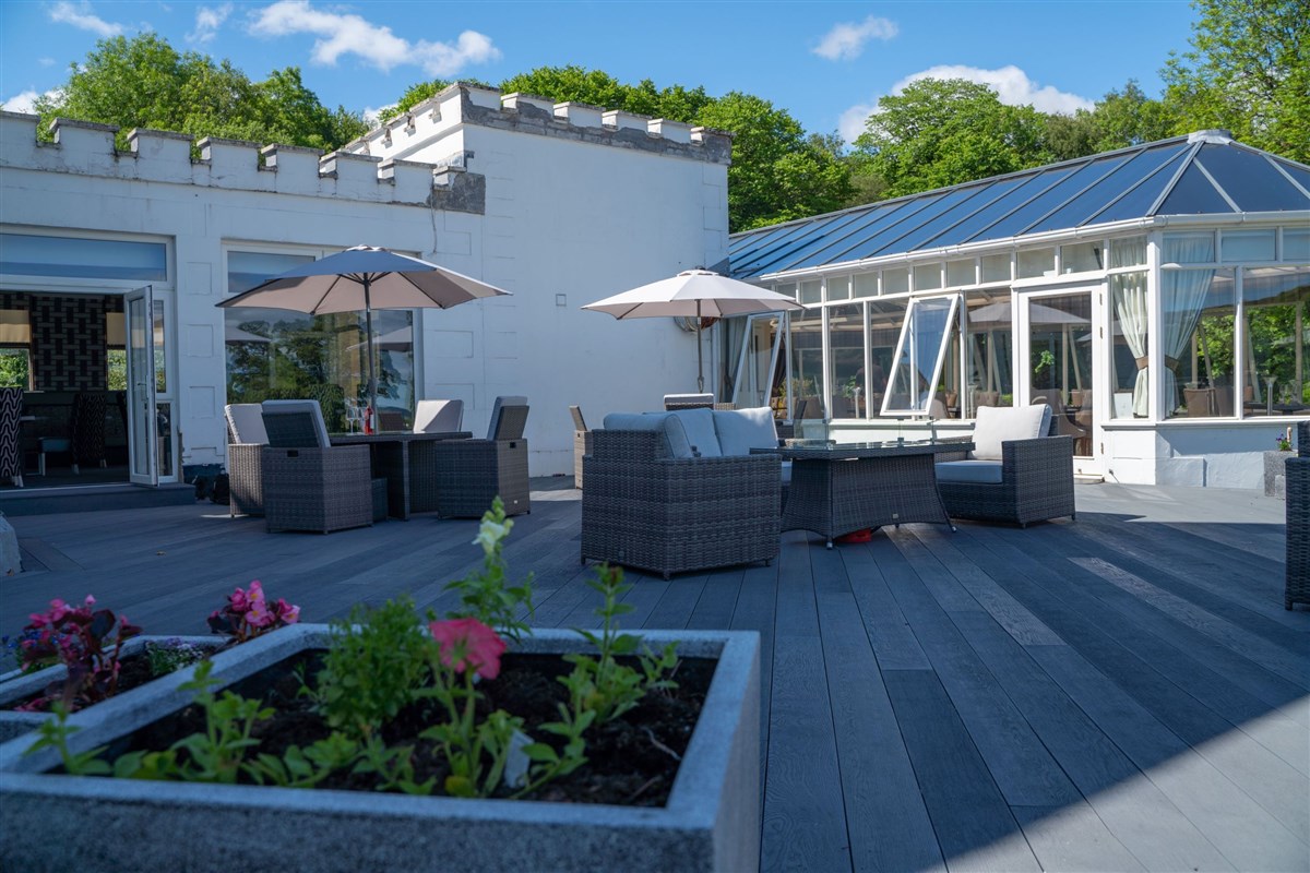 Garden decking
