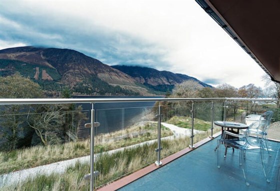 View from cabin