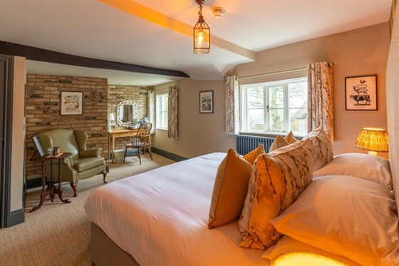 Bedroom at The Fitzherbert Arms