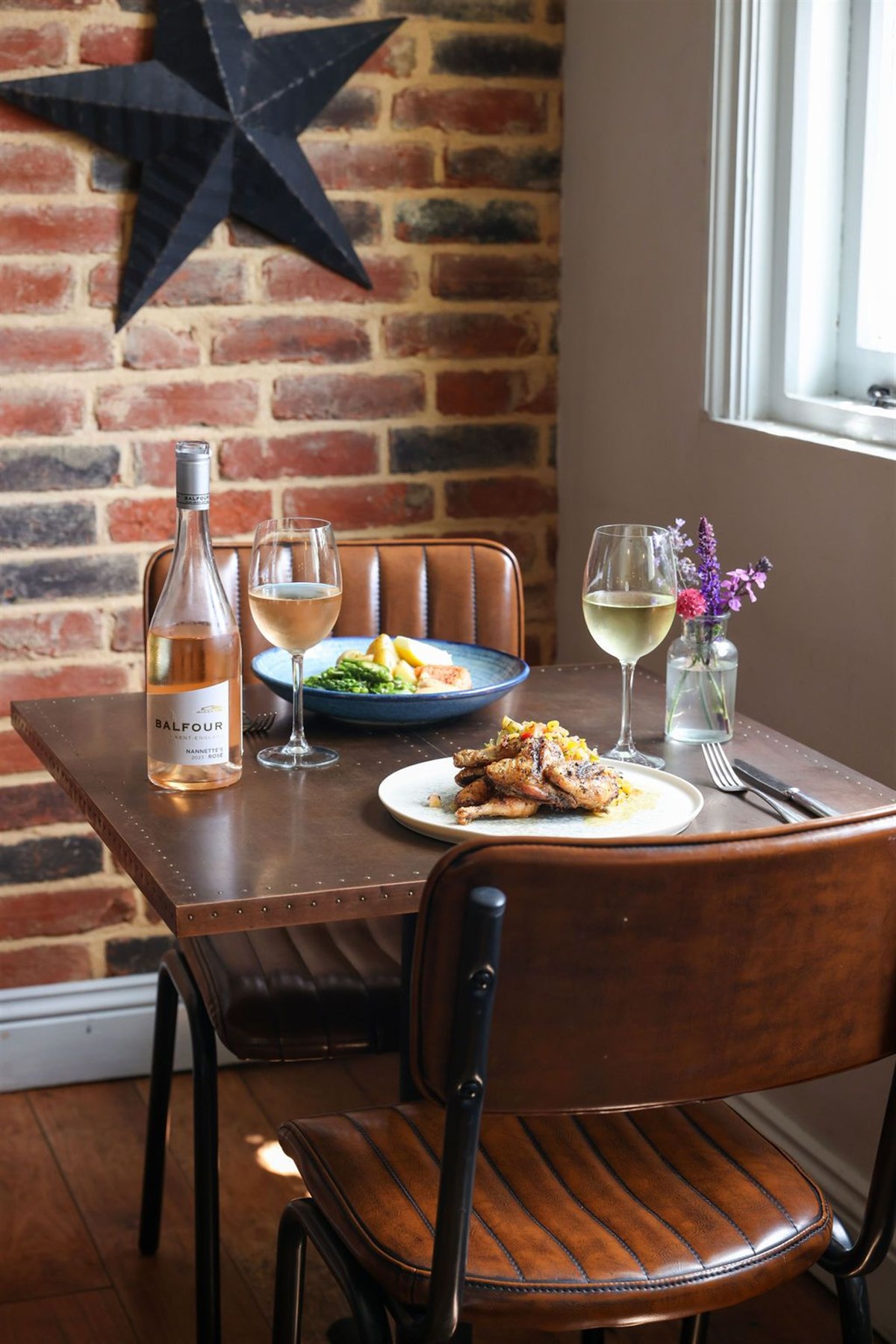 Perfectly prepared menu