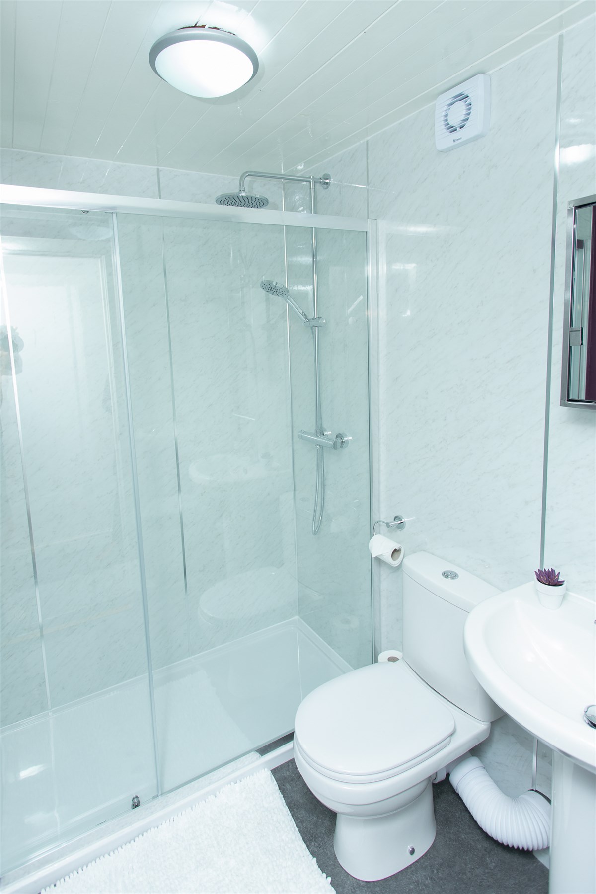 Indulge yourself in the rain shower