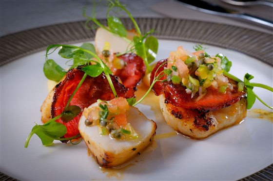 AA Rosette-awarded dining at Palm Court