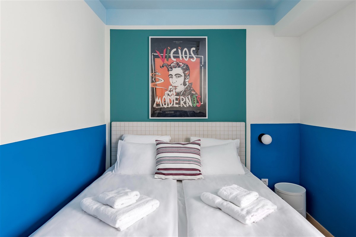 Suíte Chueca Design para 4 pessoas com vista