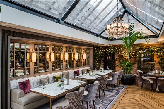 Palm Court restaurant 