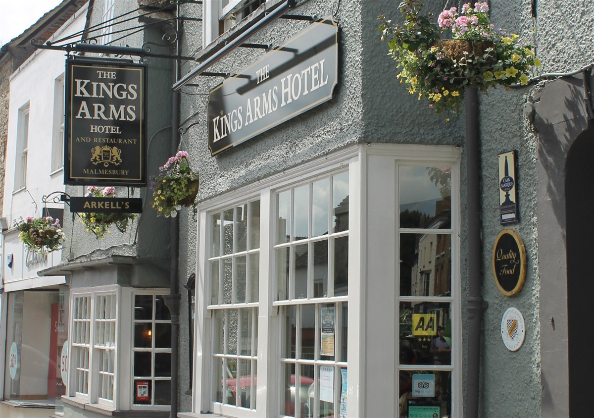 El hotel Kings Arms en Malmesbury