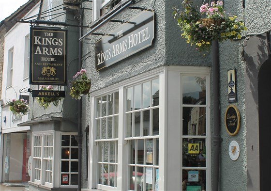 El hotel Kings Arms en Malmesbury