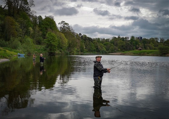 Fly casting instruction