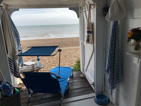 View from the hut