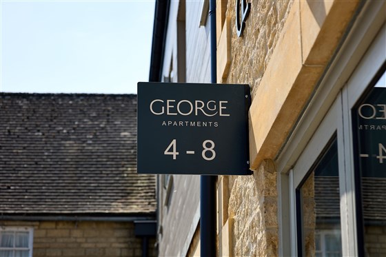 Entrance signage