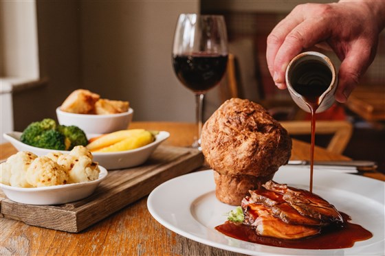 Sunday Lunch Roast Sirloin of 48 day aged Devon Red beef
