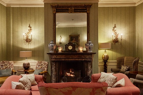 Drawing room at Ockenden Manor