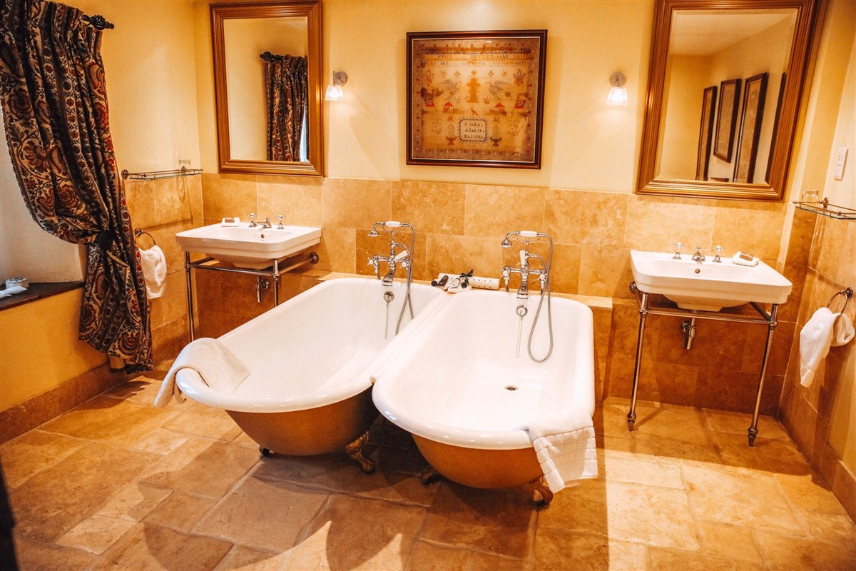 Bathroom at Bailiffscourt Hotel