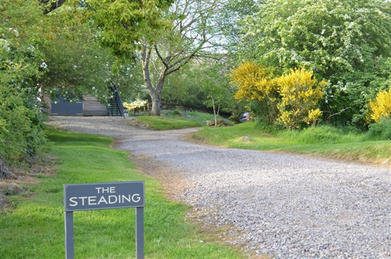 The Steading Entrance