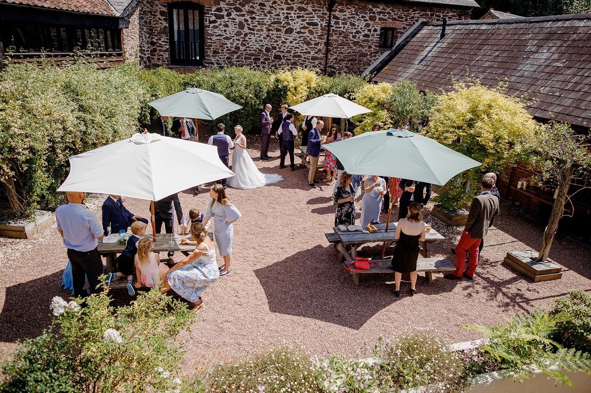 Mediterranean Courtyard - Drinks reception