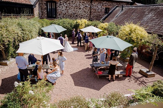 Mediterranean Courtyard - Drinks reception