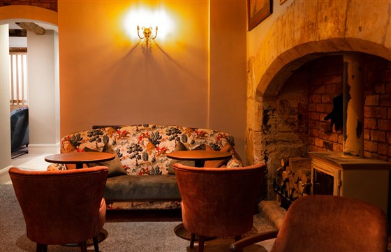 Comfortable lounge space