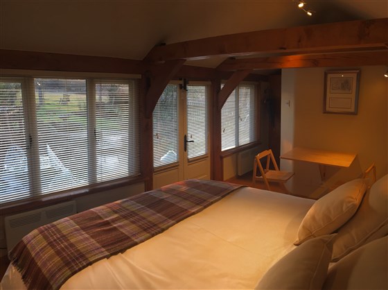 French Doors on to private patio garden