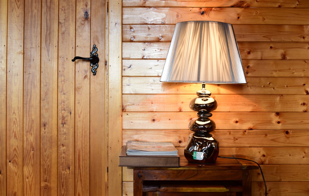 Log Cabin - Interior View