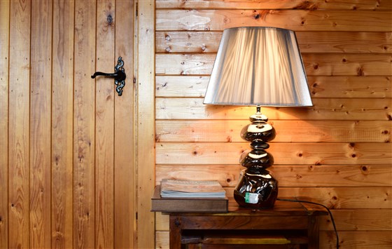 Log Cabin - Interior View