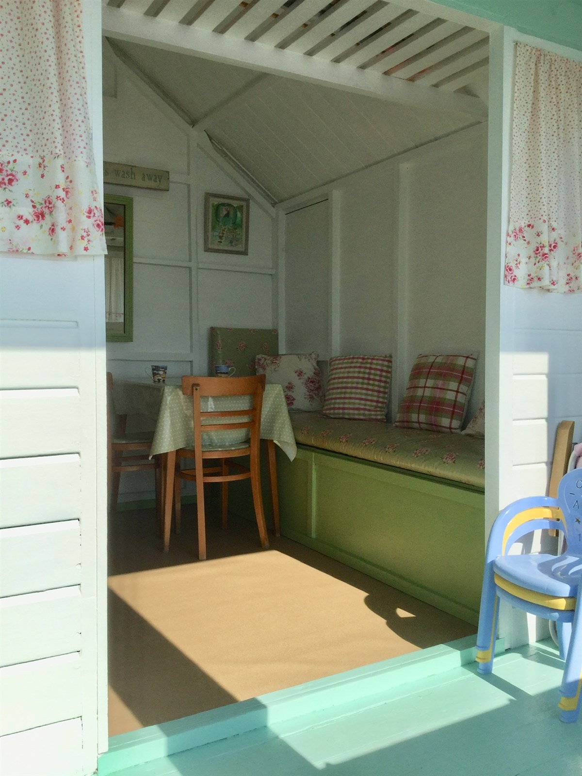 Inside veranda