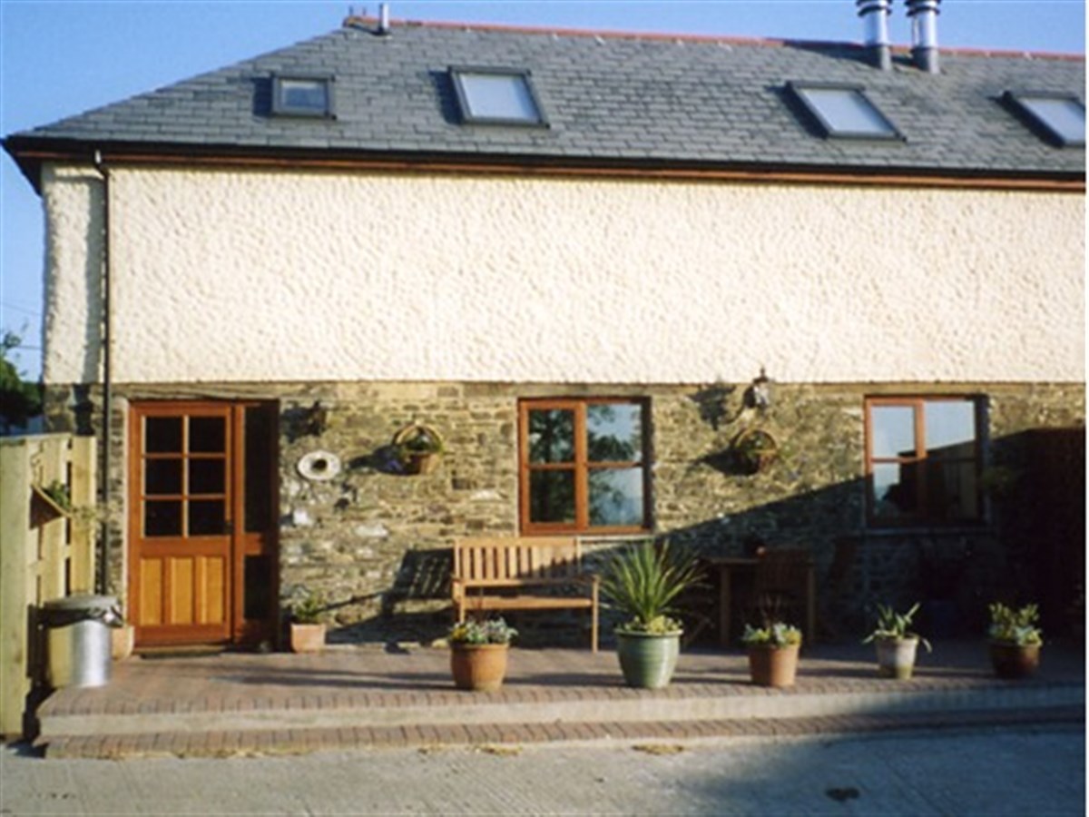 Old Shippon garden area