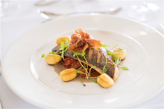 Bay View Restaurant -  Pan fried Sea Bream
