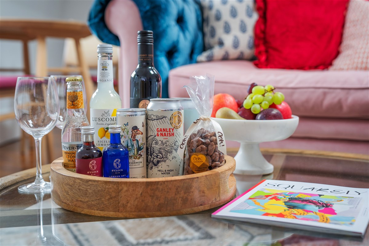 Minibar selection