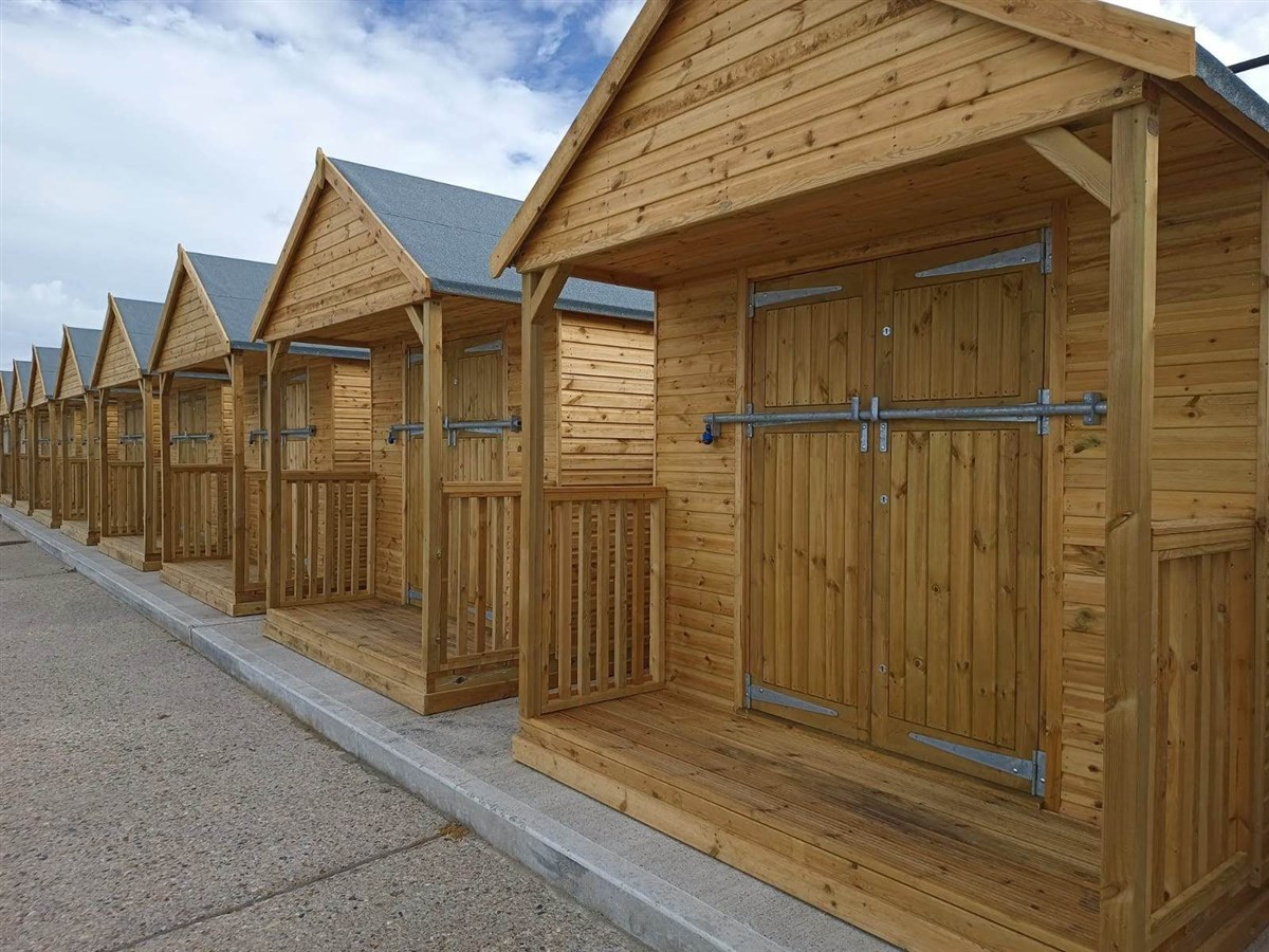 New East Cliff Huts
