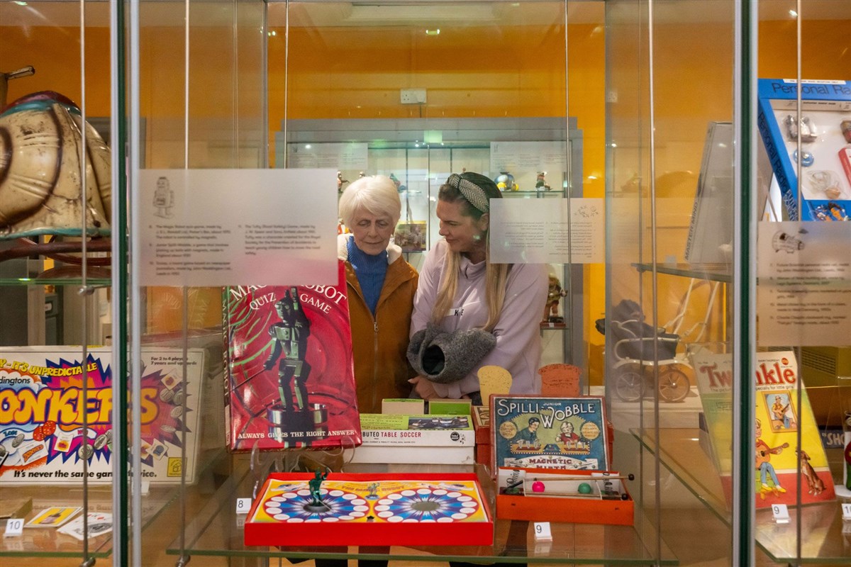 Childhood galleries at Abbey House Museum