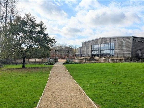 Entrance to Great Barn
