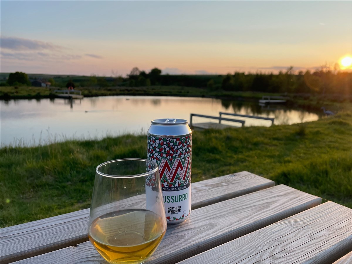 Sundowner by the lake