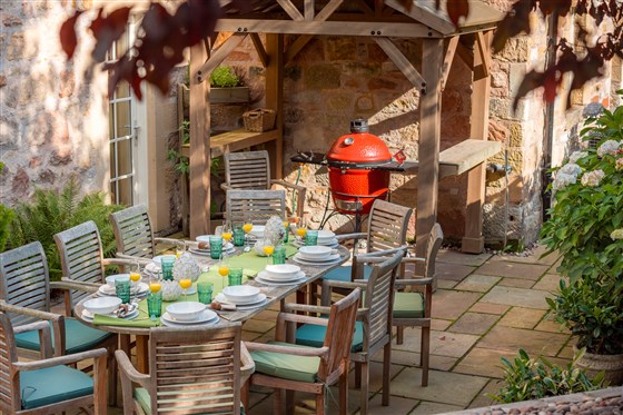 Our patio perfect for al fresco dining