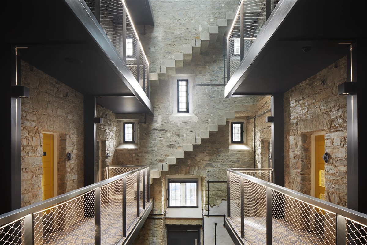 Open hall ways