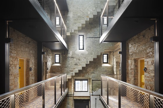 Open hall ways