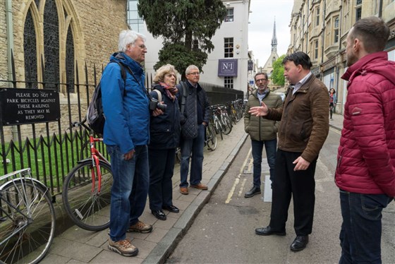 Oxford bicycle tours guided tour Oxford