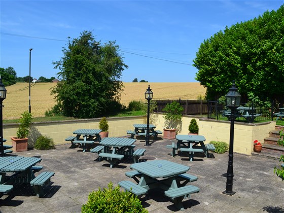 Outside Seating Area