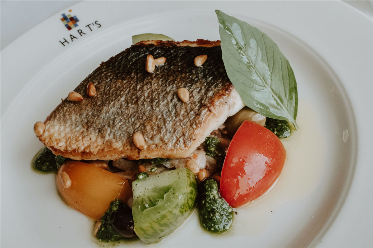 Restaurant food