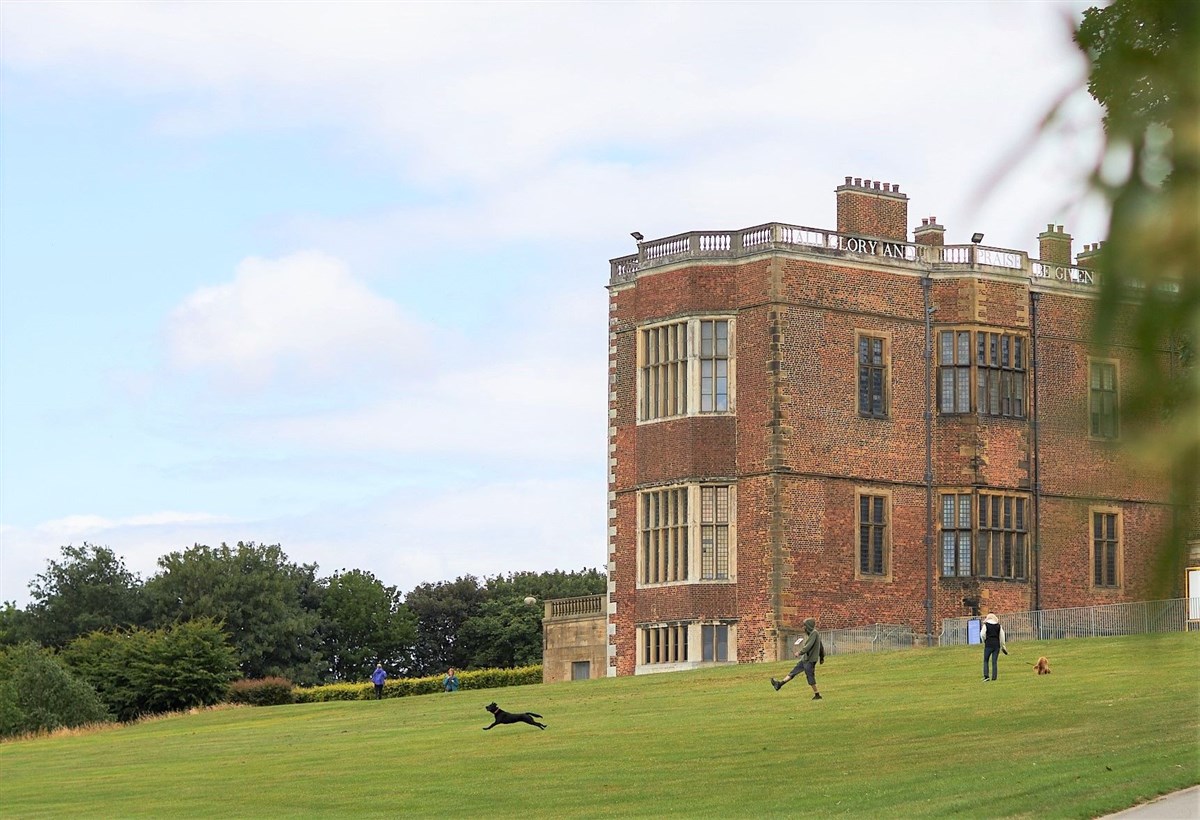 Photograph of outside of Temple Newsam house