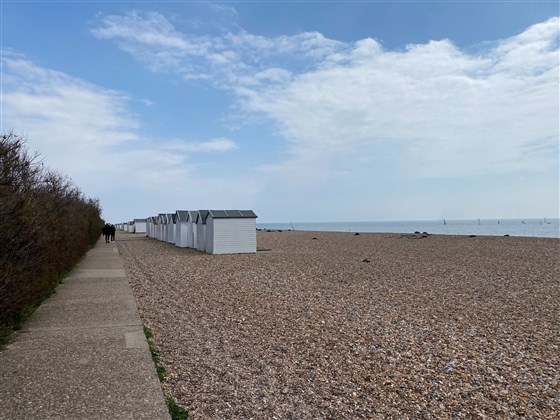 Approach to hut 182