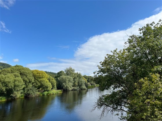 Cliff River Lodge on the Blackwater