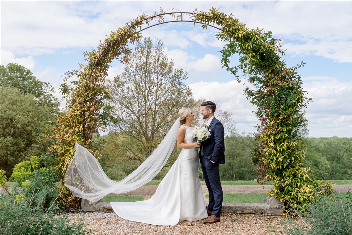 The Gardens make a beautiful backdrop