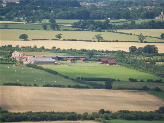 Blackthorn Gate from the Hunting Lodge on the slopes of Roseberry Topping