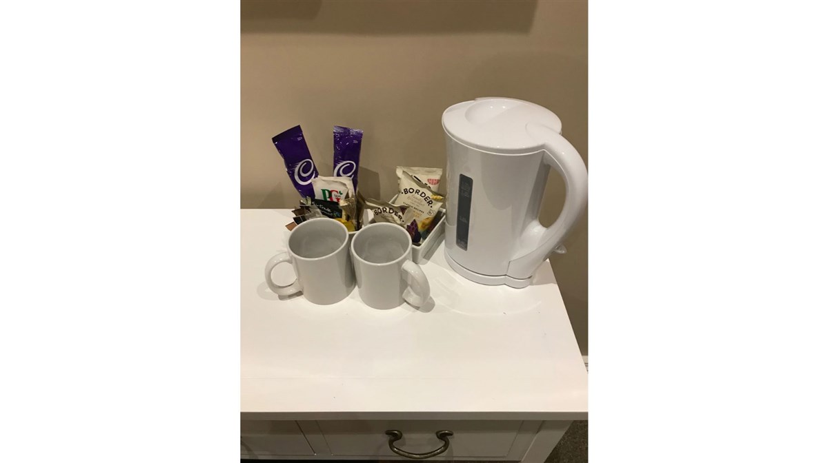 Bandeja de bienvenida