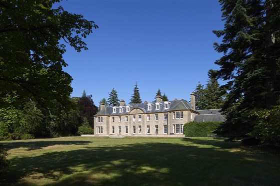Blervie House from the Garden