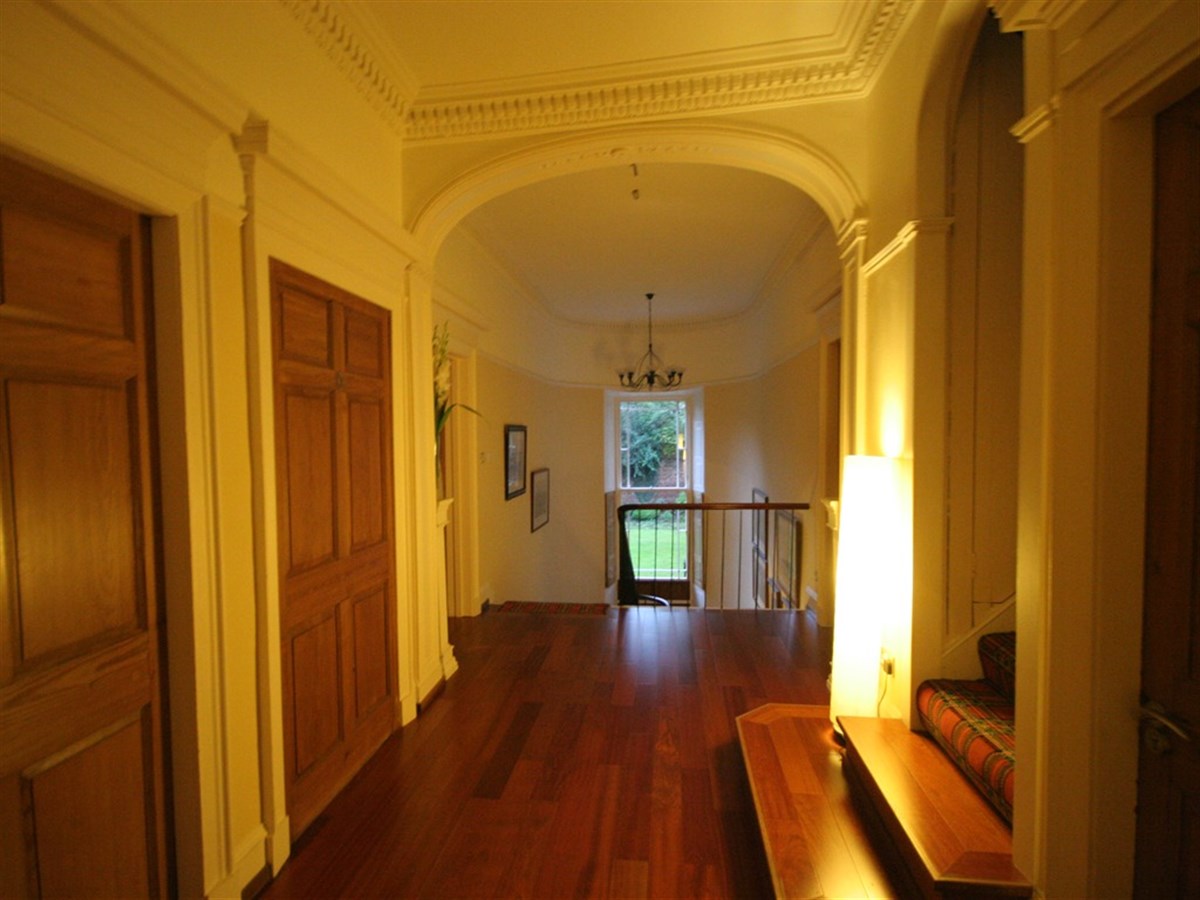 Upper hallway georgian detail