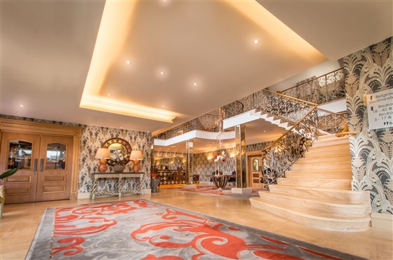 Grosvenor Pulford Hotel reception